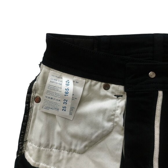 Acne Studios Blå Konst Climb Stay Black Skinny Jeans Women's Size 25 - Picture 7 of 13